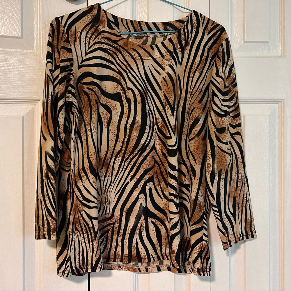 Animal Print Women's Top